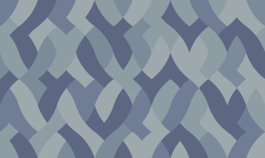 Digital Arts titled "Six Shades of Gray" by Paul J. Collins, Original Artwork, 2D Digital Work