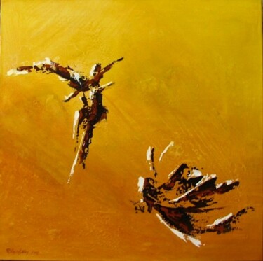 Peinture intitulée "Communion" par René Vincent-Viry, Œuvre d'art originale, Huile