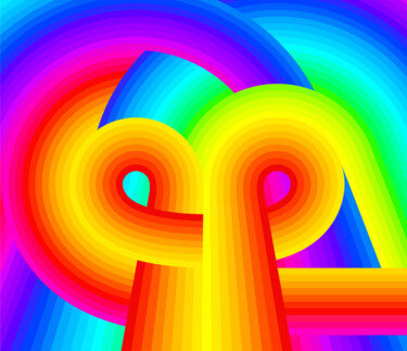 Digital Arts titled "Aurocular" by Paul J. Collins, Original Artwork, 2D Digital Work
