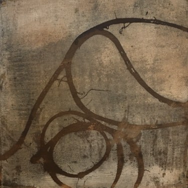 印花与版画 标题为“Monotype 20_2” 由Christine Membrez, 原创艺术品, 丝网印刷