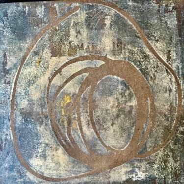 印花与版画 标题为“Monotype 20_6” 由Christine Membrez, 原创艺术品, 丝网印刷
