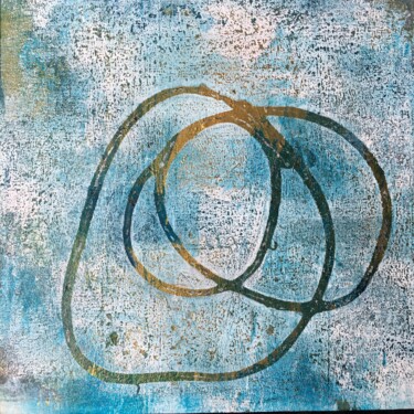 印花与版画 标题为“Monotype 20 8” 由Christine Membrez, 原创艺术品, 丝网印刷