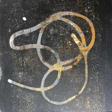 印花与版画 标题为“Monotype 20_9” 由Christine Membrez, 原创艺术品, 丝网印刷