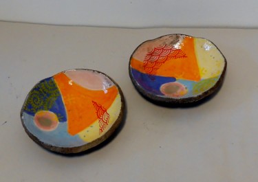 Design titled "coupelles diam 8 duo" by Armelle Colombier, Original Artwork, Table art