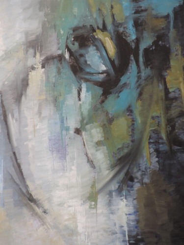 「Attachment-02」というタイトルの絵画 Bartholameuse Wimalaratneによって, オリジナルのアートワーク, オイル