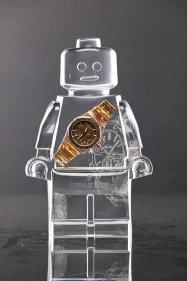 ROBOCLUSION Audemars Piguet OR rose 제목이 "ROBOCLUSION Audemar…"인 조형물 Vincent Sabatier (VerSus)로, 원작, 수지