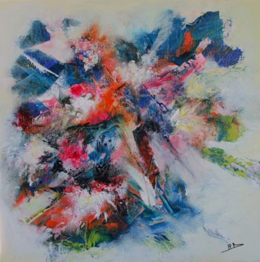 Peinture intitulée "Explosion" par Navema, Œuvre d'art originale, Acrylique Monté sur Châssis en bois