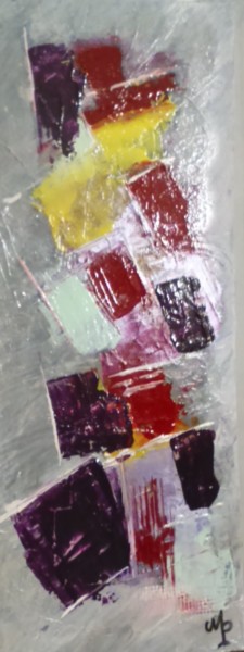 Painting titled "Abstrait couteau" by Philipps.Pagès.Michèle, Original Artwork, Acrylic