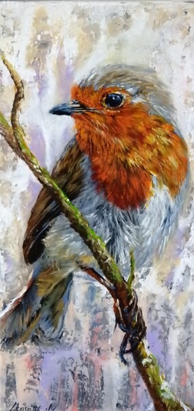 rouge gorge -15 x 30 -1 -2020