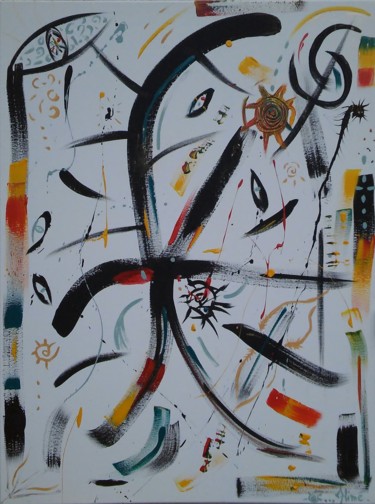 Automn- magic & mystery Painting titled "Automn- magic & mys…" by Himé Neicha, Original Artwork, Acrylic