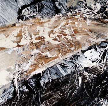 绘画 标题为“Forces Telluriques…” 由Serge Assmann, 原创艺术品, 丙烯