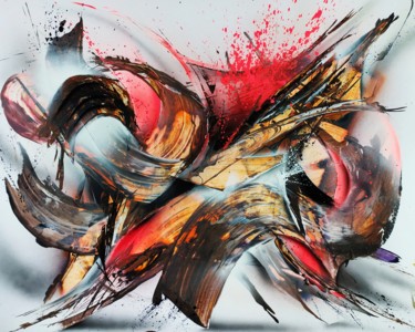 Foxey Lady Peinture intitulée "Foxey Lady" par Airgone, Œuvre d'art originale, Bombe aérosol