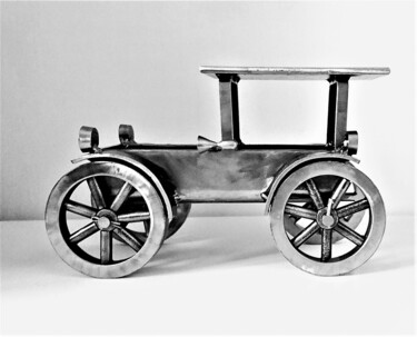 Vintage Car / Automobile - The Old Vehicles series 雕塑 标题为“Vintage Car / Autom…” 由Albert Dura, 原创艺术品, 金属