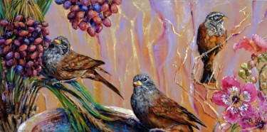"Bruant striolé" 1-2020-30x60