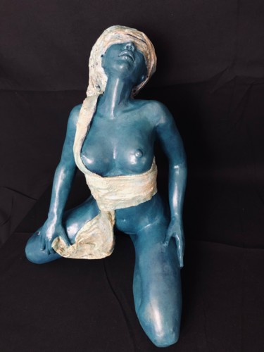 "Sensualité" başlıklı Heykel Véronique Richard tarafından, Orijinal sanat, Terracotta
