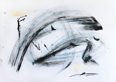 Painting titled "#5" by Anatoliy Menkiv, Original Artwork, Acrylic
