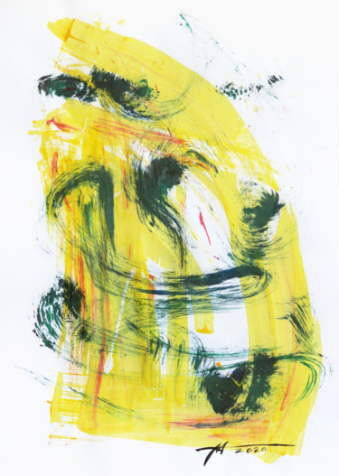Painting titled "#14" by Anatoliy Menkiv, Original Artwork, Acrylic