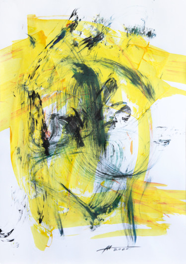 Painting titled "#17" by Anatoliy Menkiv, Original Artwork, Acrylic