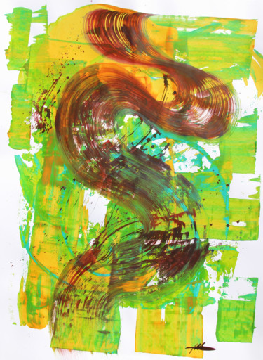 Painting titled "#29" by Anatoliy Menkiv, Original Artwork, Acrylic