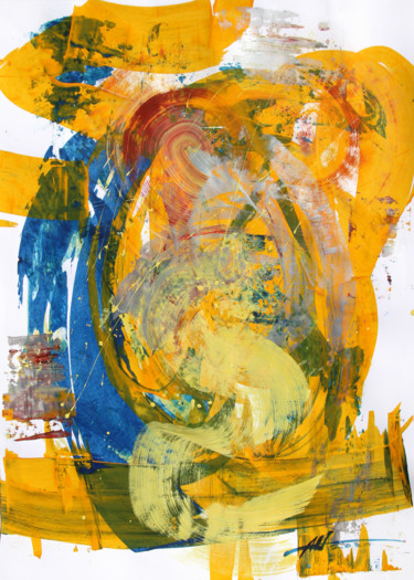 Painting titled "#30" by Anatoliy Menkiv, Original Artwork, Acrylic