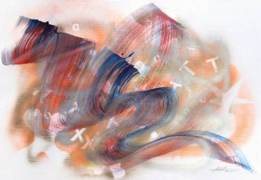 Painting titled "#35" by Anatoliy Menkiv, Original Artwork, Acrylic