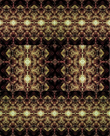 Arte tessile intitolato "Tappeto 3" da Mangani', Opera d'arte originale, Pittura digitale