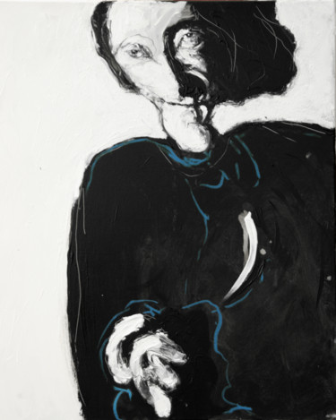 Peinture intitulée "ARTAUD 3" par Patrick Santus, Œuvre d'art originale, Acrylique