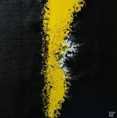 Peinture intitulée "Agression : L288" par Laou, Œuvre d'art originale, Acrylique