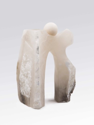 Scultura intitolato "TEMPLUM DEITATIS ES…" da Lorenza Cavalli, Opera d'arte originale, Pietra