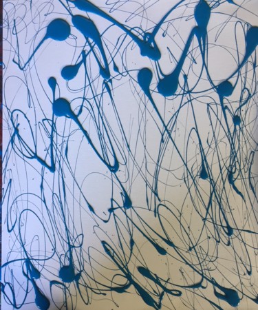 Peinture intitulée "Shimmer 2" par Greg Powell, Œuvre d'art originale, Émail