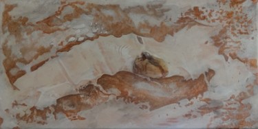 绘画 标题为“N°4 Paysage minéral” 由Elfi, 原创艺术品, 颜料