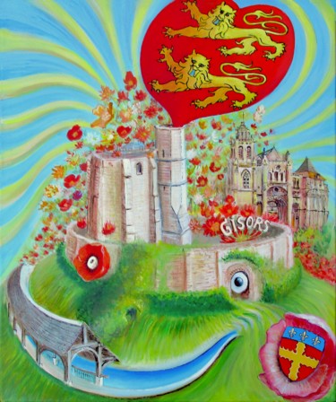 Alexandre Rassaërt, le maire de Gisors, agréable commune 绘画 标题为“Alexandre Rassaërt,…” 由Applestrophe, 原创艺术品, 丙烯