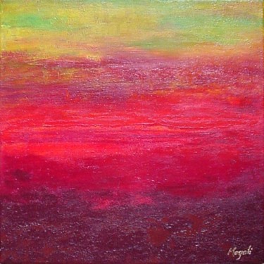 Peinture intitulée "La terre" par Magali Augris, Œuvre d'art originale, Acrylique Monté sur Châssis en bois