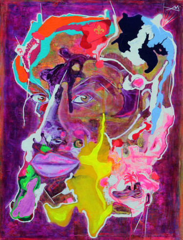 Peinture intitulée "Pirate..." par Jorge Cúneo Topich (Arte y Manchas), Œuvre d'art originale, Acrylique