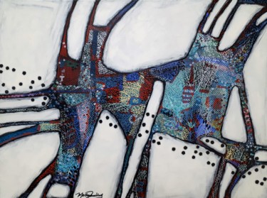L'INDICATIF Ζωγραφική με τίτλο "L'INDICATIF" από Martine Tremblay Artiste Peintre, Αυθεντικά έργα τέχνης, Ακρυλικό
