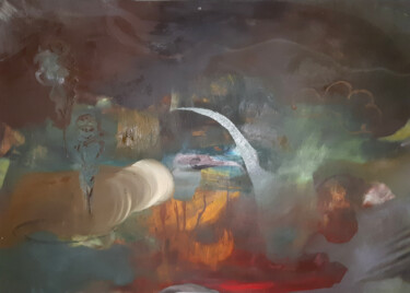 绘画 标题为“PARED” 由Stefano Mazzolini, 原创艺术品, 油