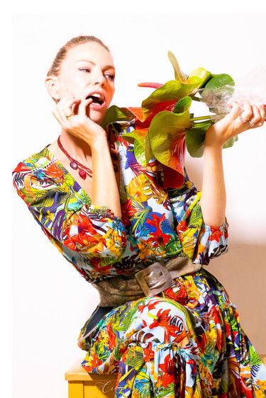 Photographie intitulée "Autoportrait aux an…" par Cissia Patricia Schippers, Œuvre d'art originale, Photographie numérique