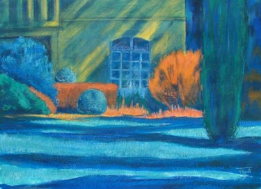 Peinture intitulée "Vigilance" par Frédérique Rouquette, Œuvre d'art originale, Acrylique Monté sur Carton