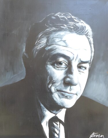 绘画 标题为“Robert de Niro oil…” 由Filip Petrovic, 原创艺术品, 油