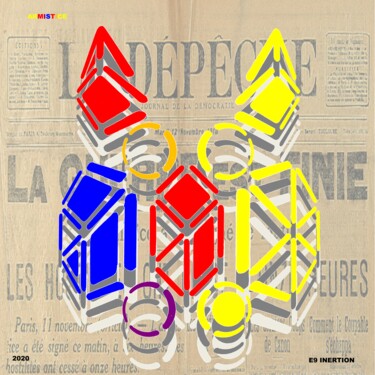 Arts numériques intitulée "ARMISTICE" par Etienne Frouin (E9 Inertion), Œuvre d'art originale, Travail numérique 2D