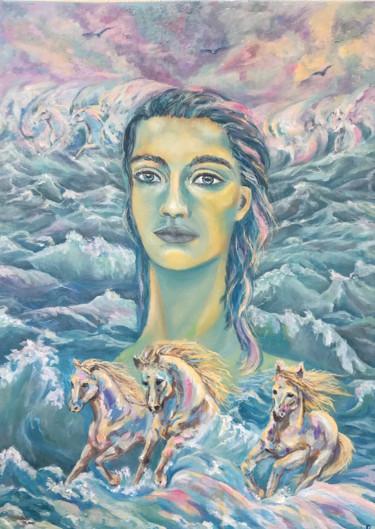 Fisherman’s wife 제목이 "Fisherman’s wife"인 미술작품 Pintor Nicolas로, 원작, 기름