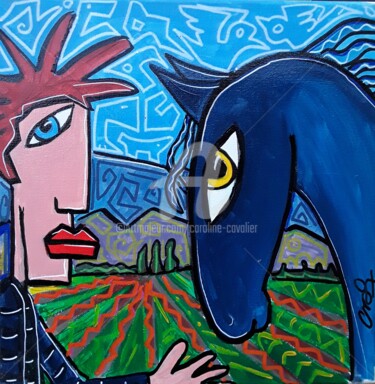 Le cheval bleu
