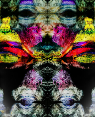 Digitale Kunst getiteld "Ghostnet art - 4" door Mangani', Origineel Kunstwerk, Digitaal Schilderwerk