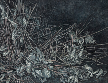 Last year’s flowers Painting titled "Last year’s flowers" by Natalie Levkovska, Original Artwork, Oil
