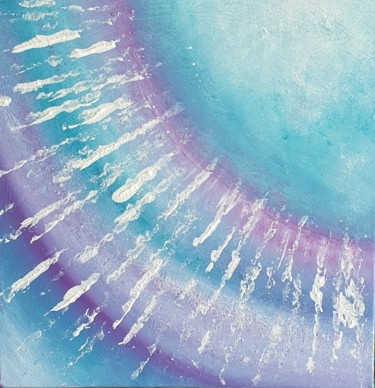 Peinture intitulée "Douceur -" par Nathalie Jaulin, Œuvre d'art originale, Huile