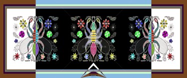 Desenho intitulada "-Beessssss-" por Tchook.Os, Obras de arte originais, Lápis