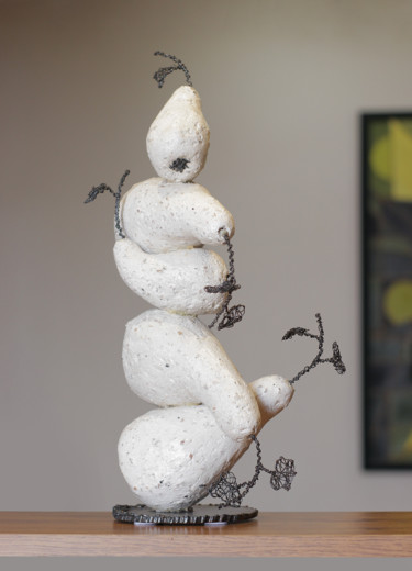 Still life 44x23x15 1.7kg iron, perlite 雕塑 标题为“Still life 44x23x15…” 由Karen Axikyan, 原创艺术品, 石