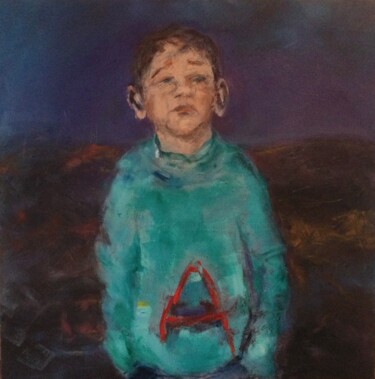 Peinture intitulée "Pour quelle raison…" par Laurence Pustoc'H, Œuvre d'art originale, Huile