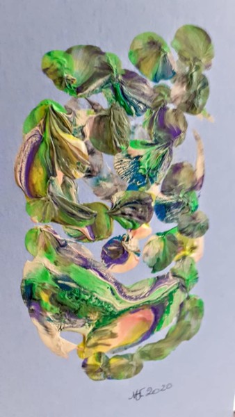 Schilderij getiteld "Revival" door Marianne Huizinga, Origineel Kunstwerk, Acryl