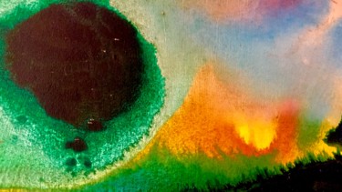摄影 标题为“Eruption” 由Greg Powell, 原创艺术品, 数码摄影